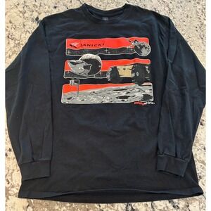 Gilden M ultra cotton safety‎ Tee Janicki outer space